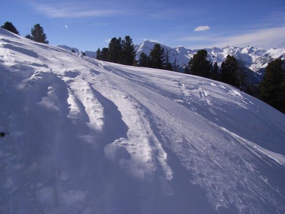 Die freien Flächen sind erreicht