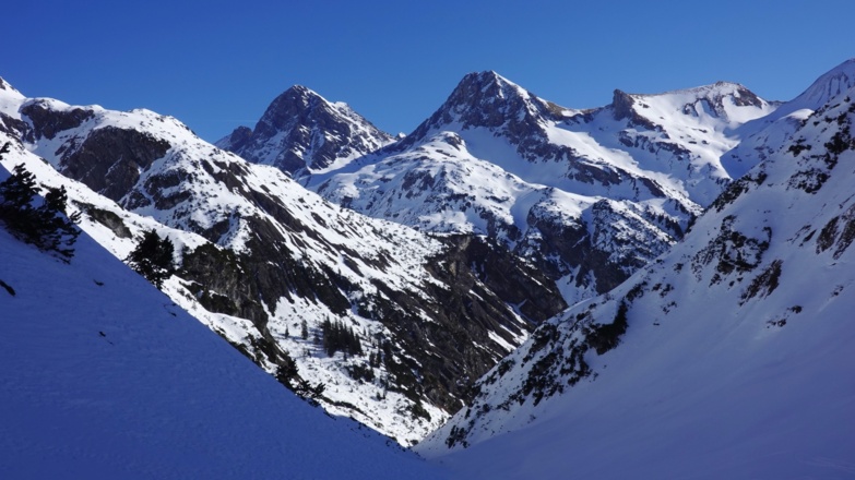 Im Schochenalptal - Blick zurück mit Krottenkopf