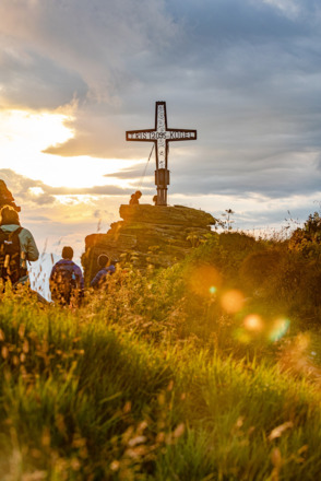 Sonnenaufgangswanderung zum Tristkogel in Saalbach Hinterglemm