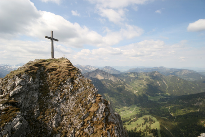Aggenstein Gipfelaufbau