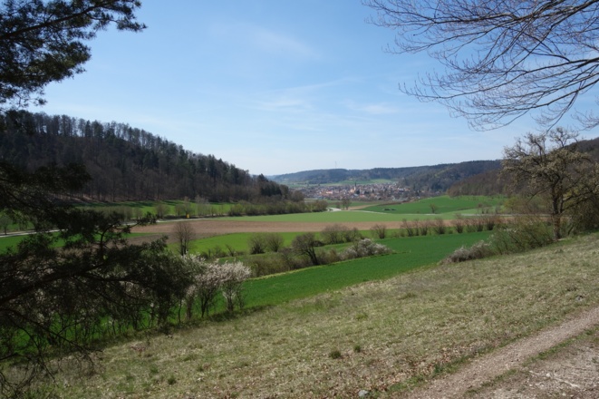Blick nach Dietfurt a.d. Altmühl
