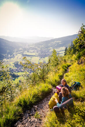 Blick über Bad Oberdorf in Richtung Sonthofen
