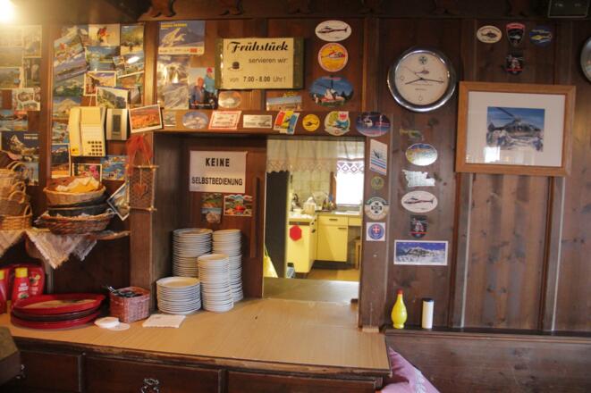 In der Biberacher Hütte