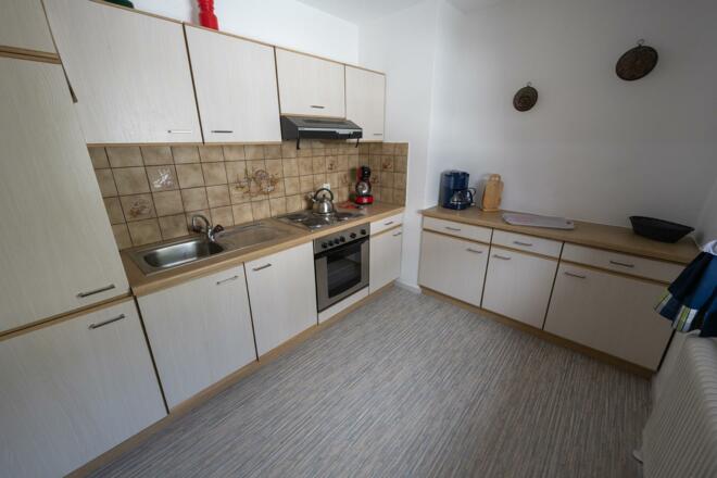 Appartment im Nebenhaus Pavillon Küche