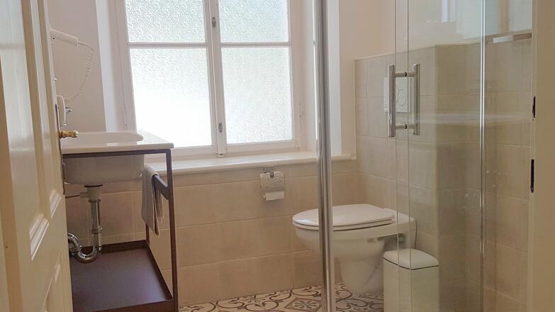 Haus am See Badezimmer 1