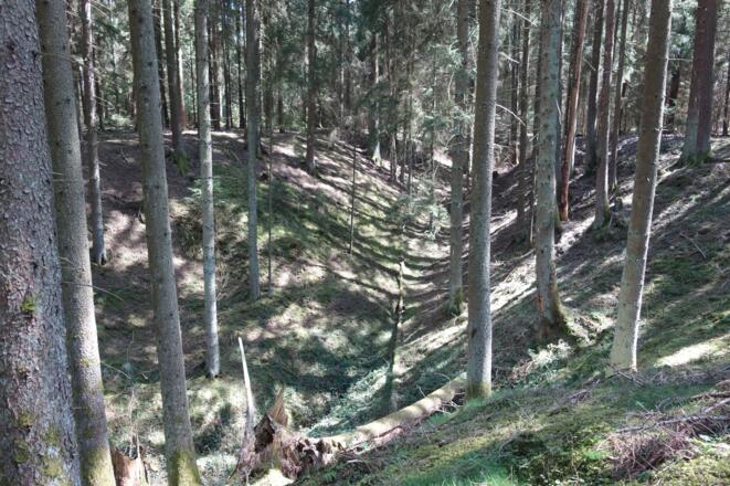 &quot;Schweizer Käse&quot; - Dolinen