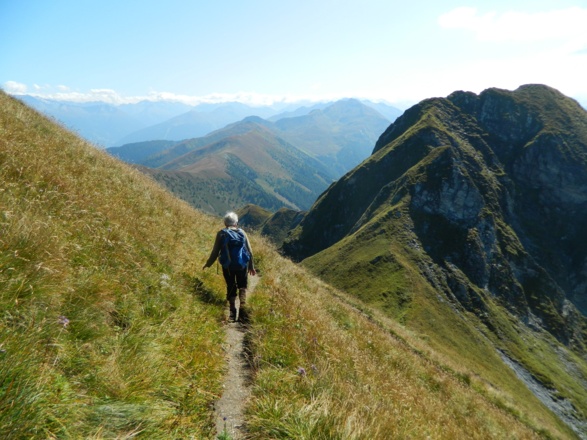 Abstieg vom Bernkogel