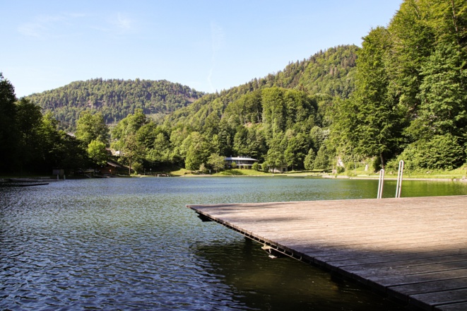 Luegsteinsee am Morgen