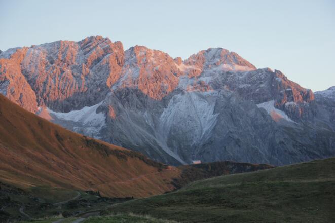 Blick zur Braunarlspitze