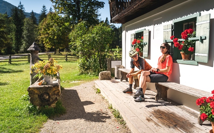 Sonnenbad am Klausbachhaus