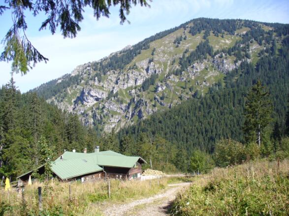 Die Kenzenhütte.