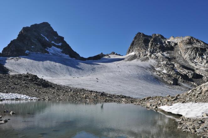 Seegletscher mit Seehörnern