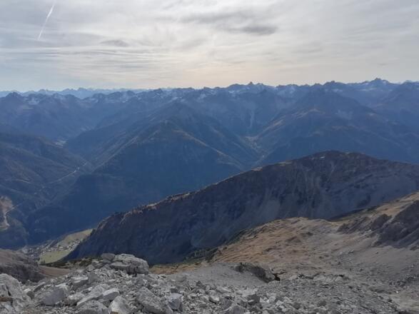 Blick Richtung Lechtal, Häselgehrberg