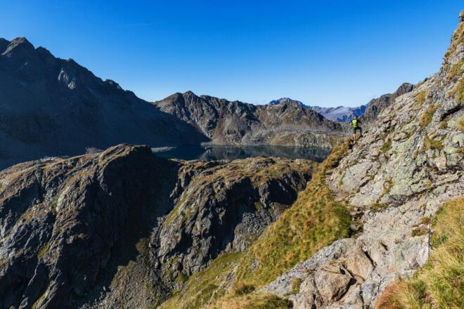 Gleich wieder an der Hütte
