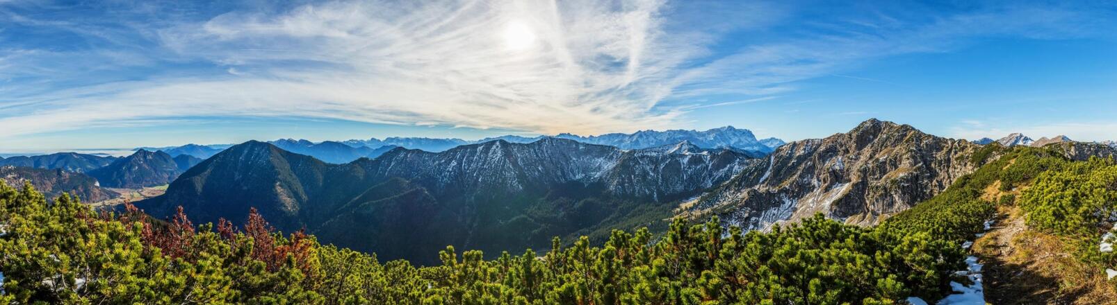 Panorama mit Vorderem Feldernkopf
