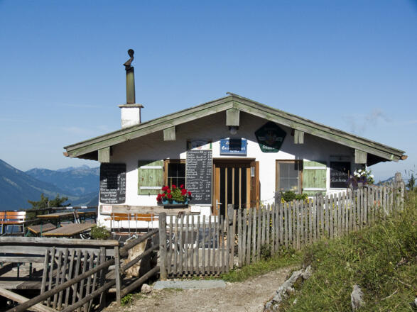 ... die zweite in der Enzianhütte ...