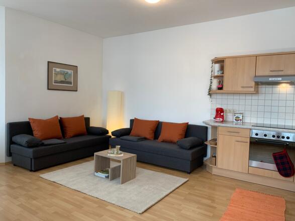 Wohnzimmer&Küche (Wohnung 1)