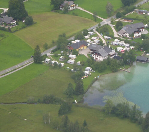 Luftaufnahme vom Camping Seewinkl