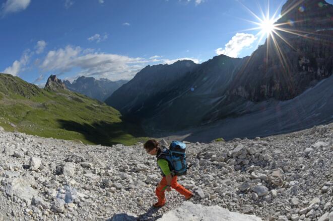 Anstieg von der Tribulaunhütte zur Pflerscher Scharte