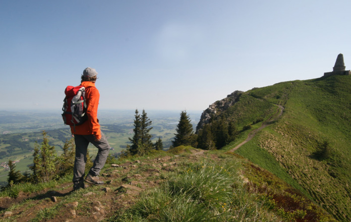 Grünten Gipfelrücken