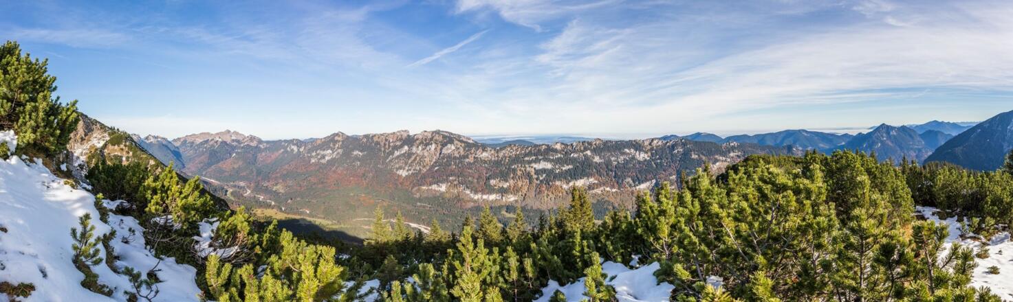 Panorama ins Lindertal
