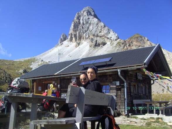 Die urige Hütte...