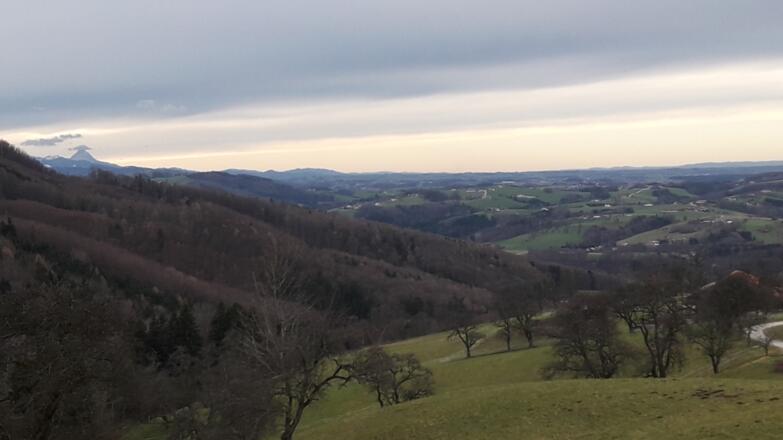Blick Richtung Garsten und Steyr