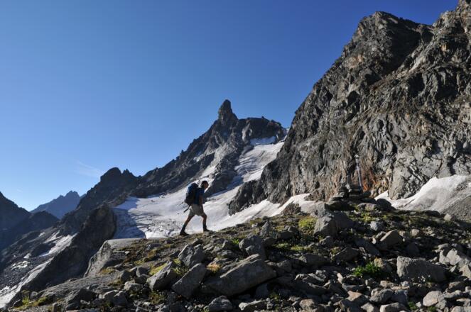 Anstieg in die Seelücke