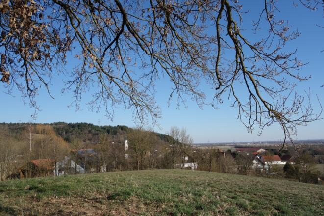 Aussichtspunkt kurz vor Hofdorf
