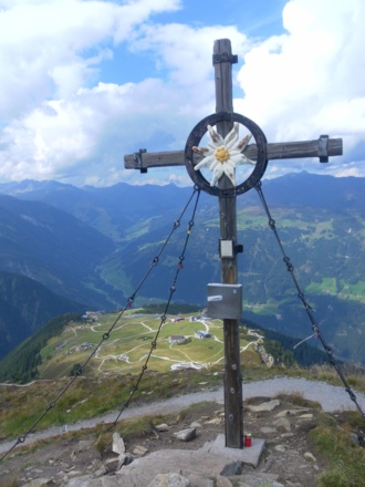 Ahornbahn-Bergstation vom Filzenkogel