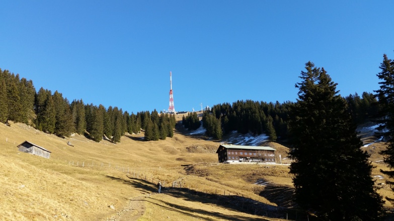 Grüntenhaus mit Gipfel