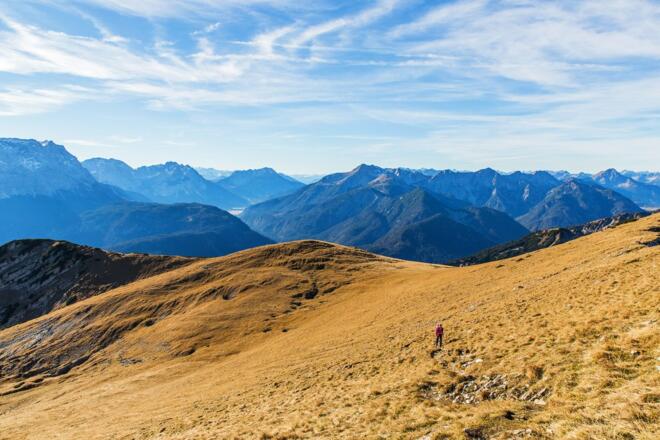 Blick zurück von der Friederspitz
