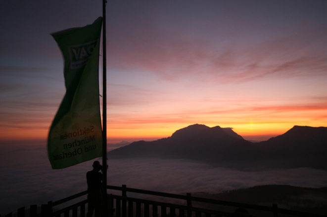 Morgenstimmung Watzmannhaus
