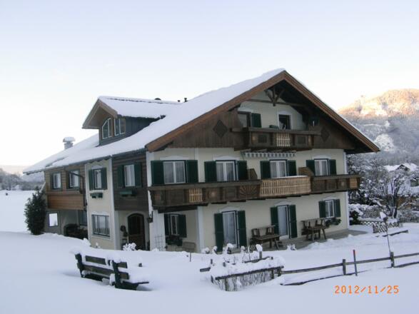 Winter in der Pension Haus am Wald