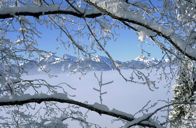 Am schönsten ist die Hörnletour bei Neuschnee