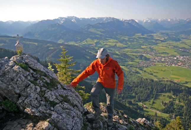 Anstieg Burgberger Hörnle