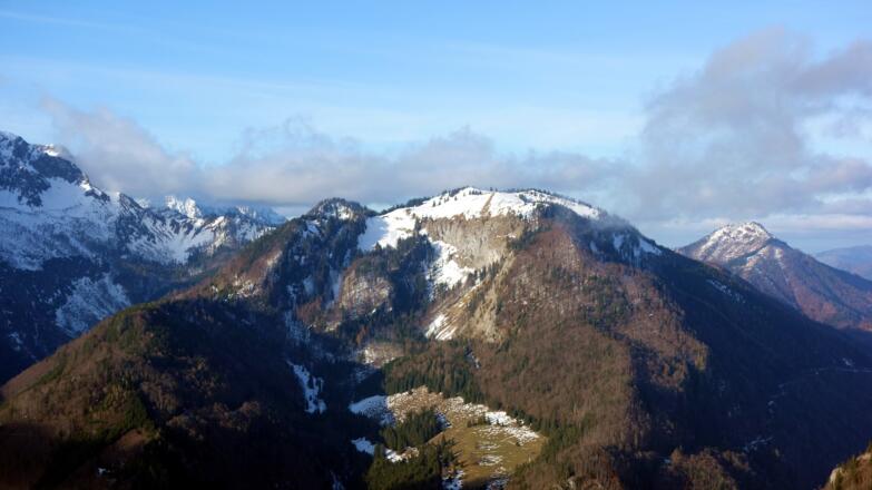Trämpl 1424m, Blick zum Rotgsol im Westen