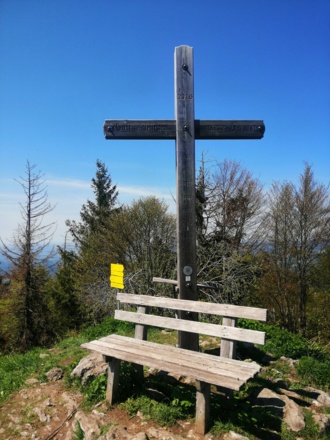 Gipfelkreuz am Filbling 1.307 m