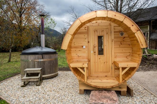 Primushäusl Chalet Außensauna