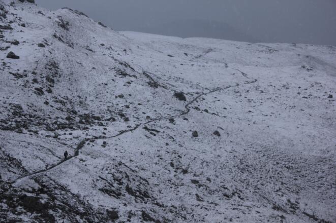 Auch im Sommer kann es plötzlich winterlich werden.