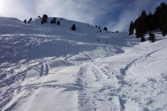 Schönes Skigelände