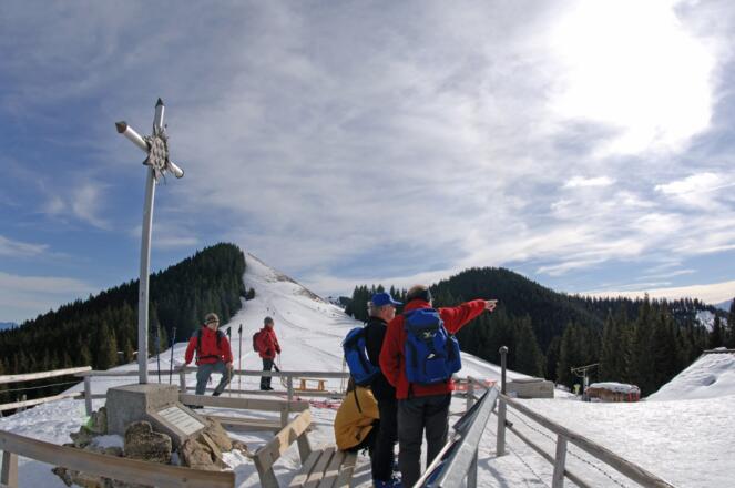 Hörnlehütte, Blick auf Vorderes Hörnle