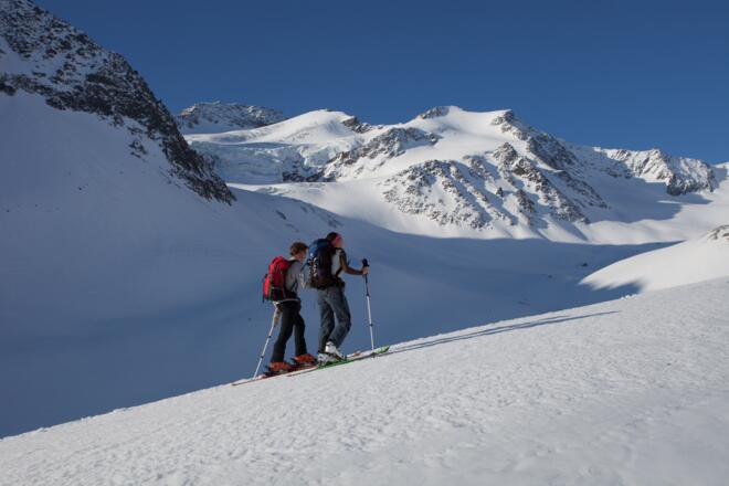 Grandiose Landschaft mit den Sexegertenspitzen