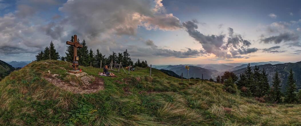 Sonnenaufgang am Burgspitz