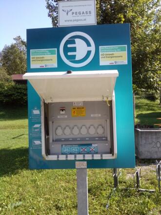 E-Bike Ladestation - Brunnbachstadel, Großraming