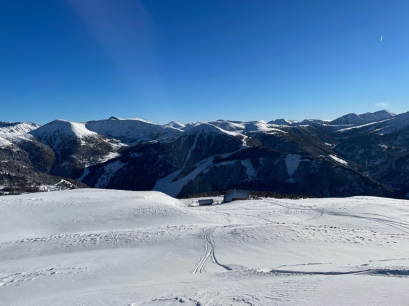Abfahrtshang Richtung Innerkrems