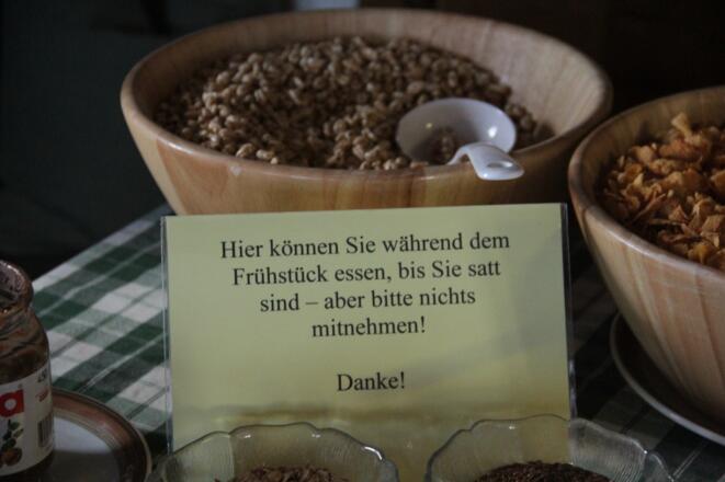 Frühstück auf der Göppinger Hütte