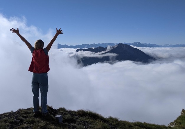 Gipfelglück auf 2377 m