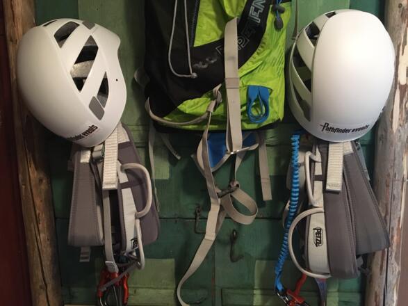Verleih von Klettersteigset über Pathfinder events in Bad Goisern am Hallstsättersee