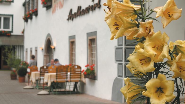 Gastgarten beim Landhotel Agathawirt